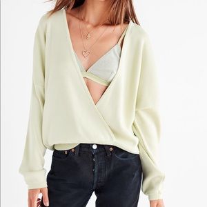 🌈NEW UO Erin Surplice Sweater